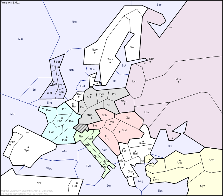 Custom Diplomacy Maps